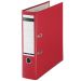 Biblioraft A4 plastifiat 8 cm Leitz 180 - rosu