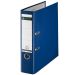 Biblioraft A4 plastifiat 8 cm Leitz 180 - albastru