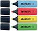 Textmarker Stanger - 1-5 mm, 4 culori/set